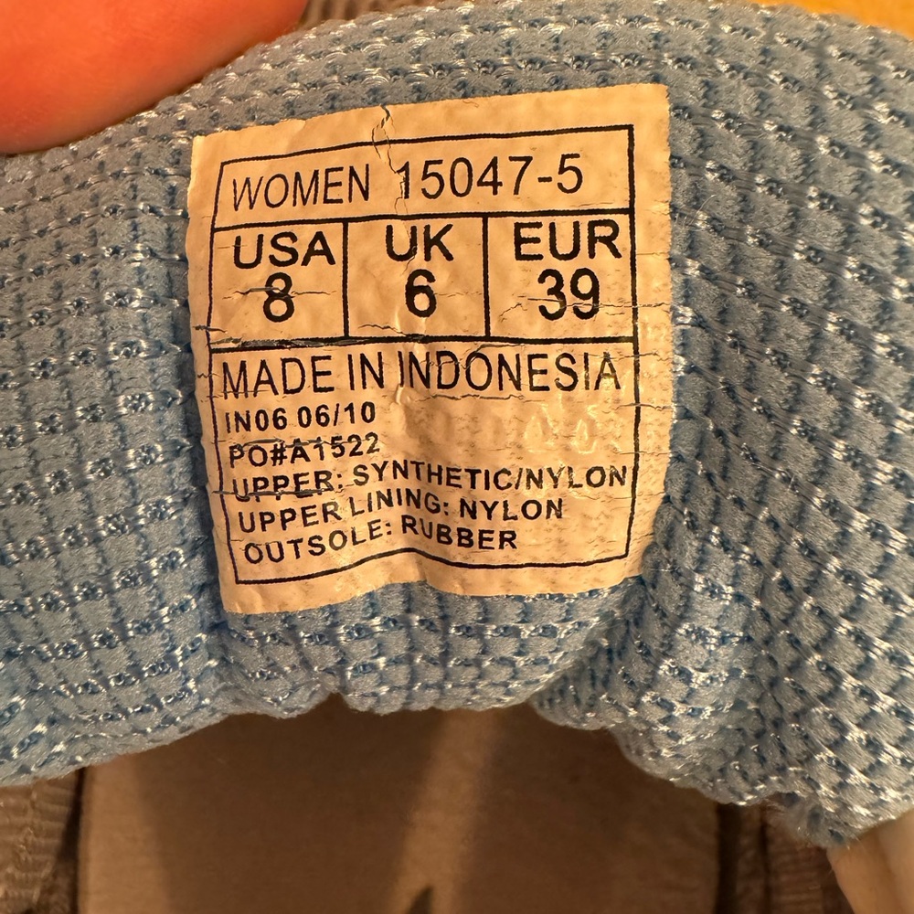 Saucony Women's Gray and Blue Athletic Shoes - Picture 5 of 5